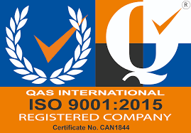 QAS Internation 9001 ISO Cleaning Certificate